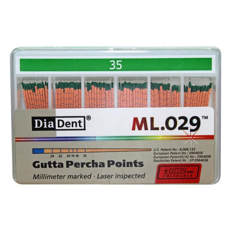 Diadent Gutta Percha Points - 2% # 35