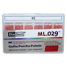 Diadent Gutta Percha Points - 2% # 45
