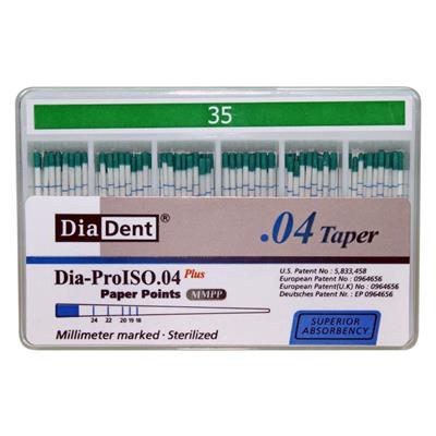 Diadent Paper Point Special Tapered - 4% # 35