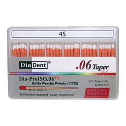 Diadent Gutta Percha Special Tapered - 6% # 45