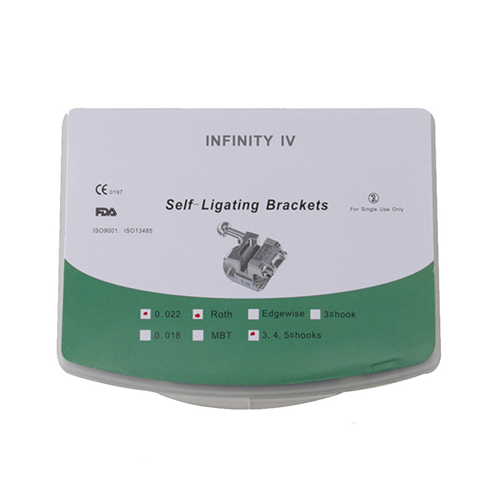 Infinity Self Ligating Roth Brackets 0.022