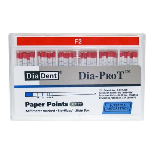 Diadent Pro T Paper Points (Pack of 100)