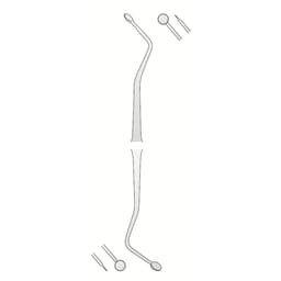 GDC Gingival Cord Packer Serrated #4 (Hollow Ring Handle) - GCPAS113