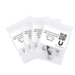 U Ortho Molar Bands Non-Convertible Mbt 0.022 2nd Molar (Pack of 4) -38-U1L1