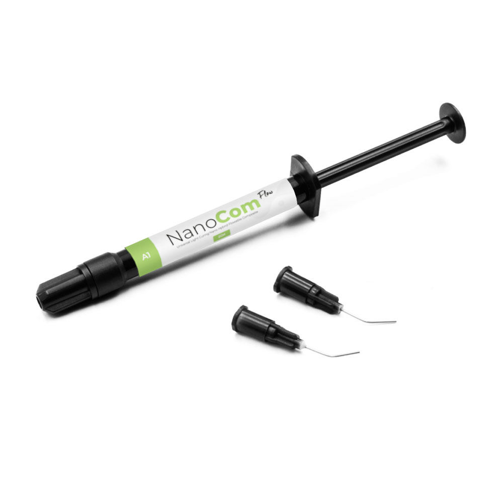 DentGist NanoCom Flowable Composite Refills 2g