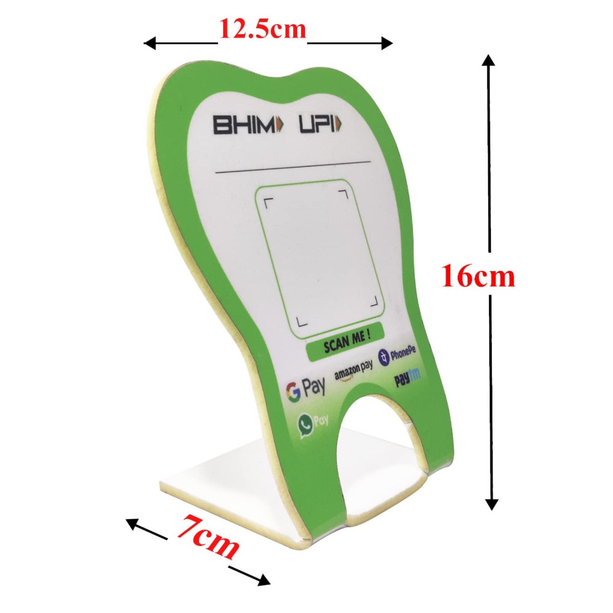 Unique Dents Tooth Shaped QR Code Stand (QS001)