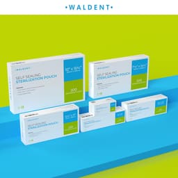 Waldent Self-Seal Sterilization Pouches - 10