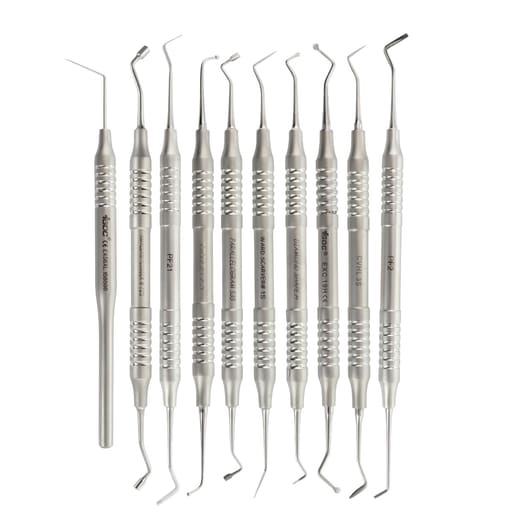 GDC Filling Instruments S/10 Ring handle Instruments Kit (FIWC10)