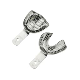 GDC Impression Trays Edentulous Perforated S/8 Instruments Kit (ITRLEDPP8) - 8