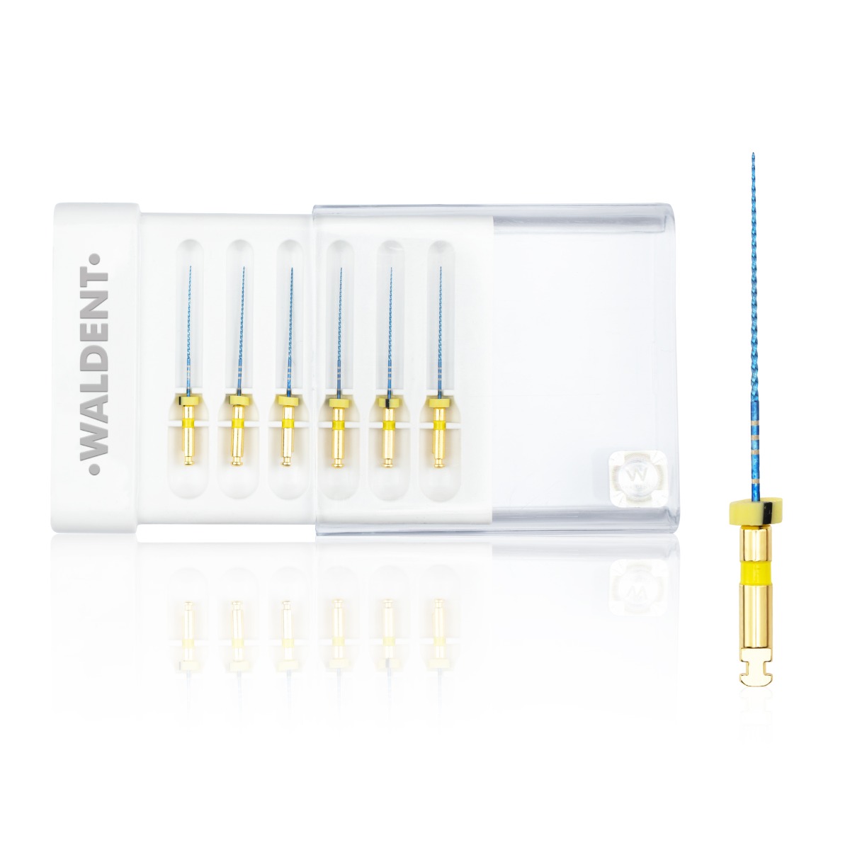 Waldent Wal-flex S- Blue Rotary Files 25mm