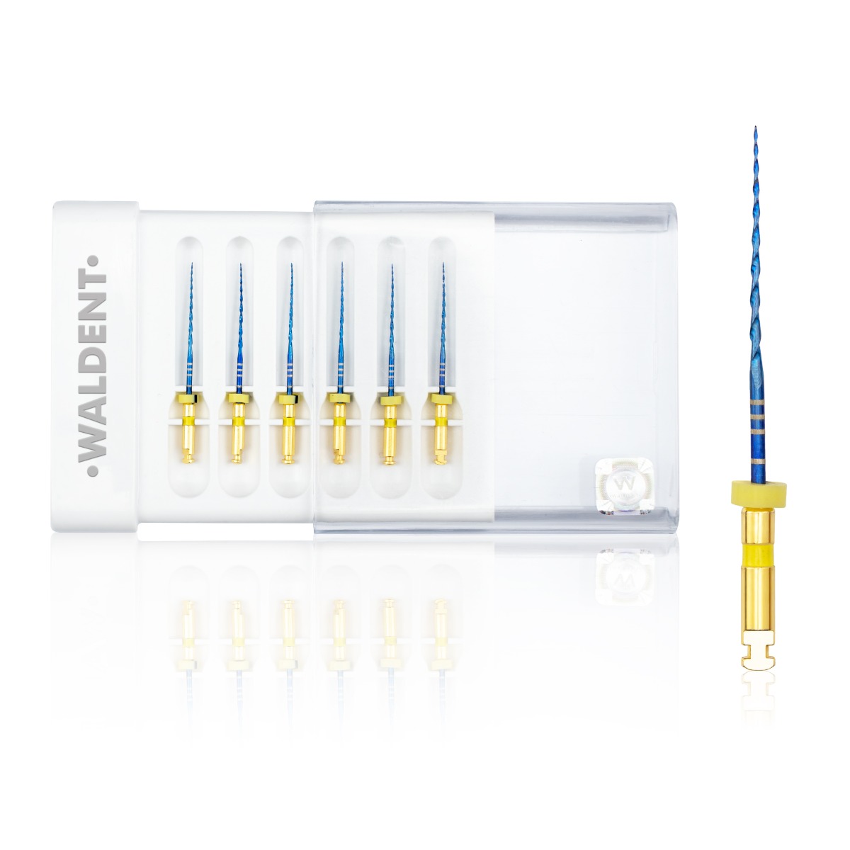 Waldent Wal-flex S- Blue Rotary Files 25mm