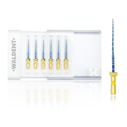 Waldent Wal-flex S- Blue Rotary Files 25mm - 22