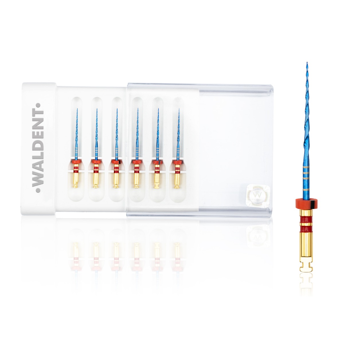 Waldent Wal-flex S- Blue Rotary Files 25mm