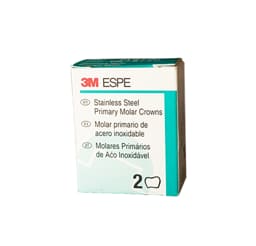 3M ESPE SS Primary Molar Crown DUR7 (Pack of 2) - 2
