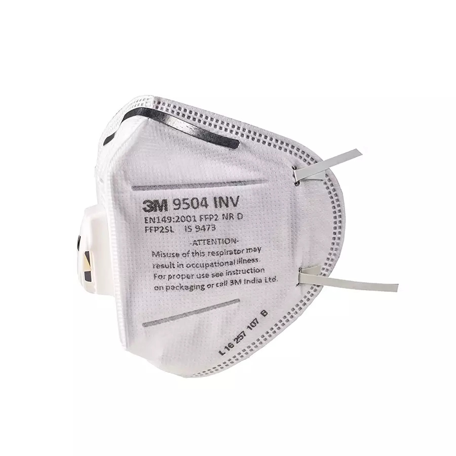 3M 9504 INV N95 Dust Pollution Mask SS1052 (Pack Of 25 Pcs)