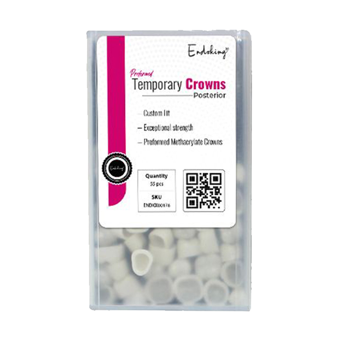 Endoking Preformed Temporary Crowns - Posterior
