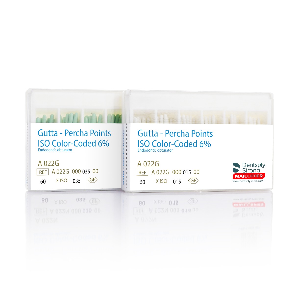 Dentsply Gutta Percha Points 6% Taper