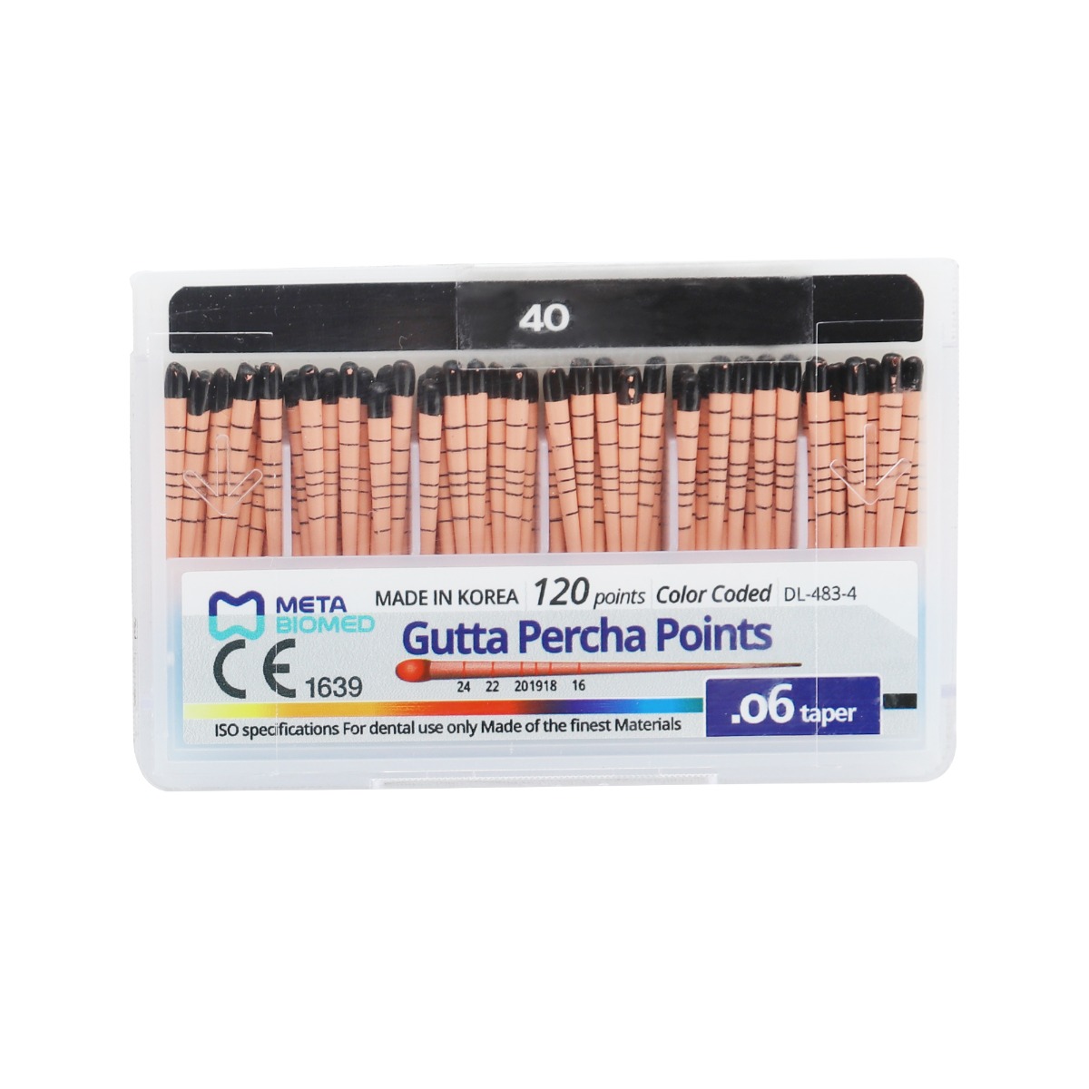 Meta Gutta Percha Points Special Taper - 6%