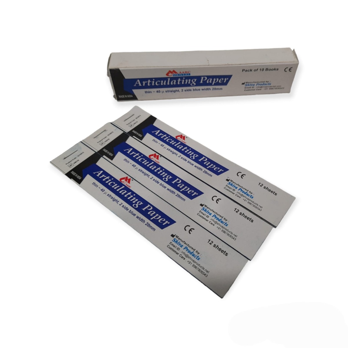 Maarc Articulating Paper – 40µ Microns #Blue (5519/001/E)