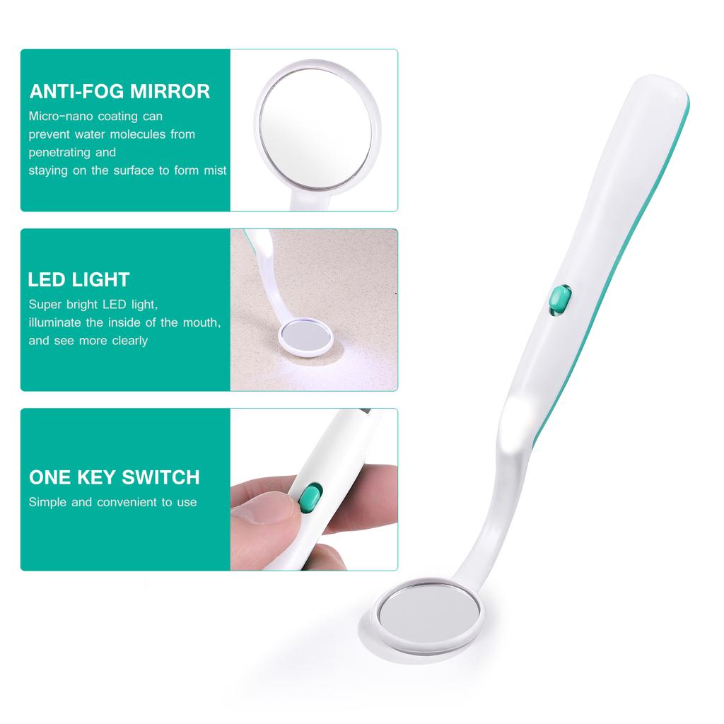 ET Dental LED Mouth Mirror