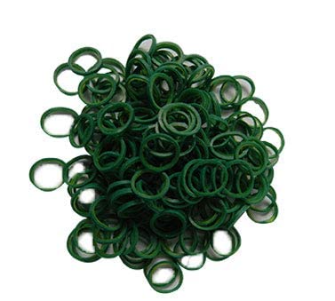 Wonder Tooth Colour Elastics Green 5/16" - 3.5 Oz 1000/pk - WET-202