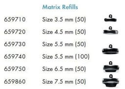 Dentsply Palodent V3 Sectional Matrix System Refills - 6