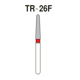 NewDiamond Tapered Round Diamond Bur TR-26F (Pack of 3)