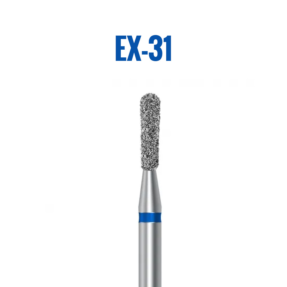 Frank Dental Barrel Diamond Bur EX (Made in Germany)