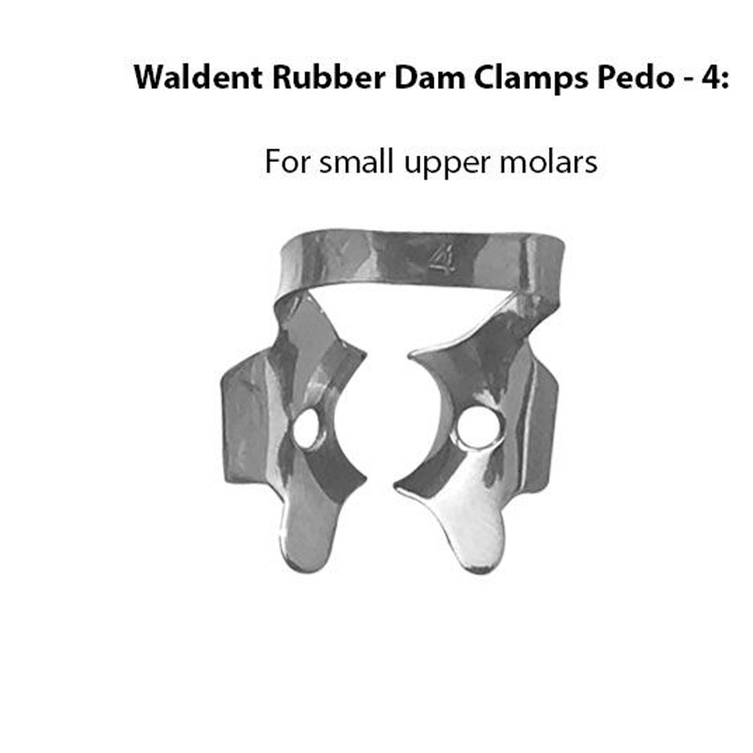 Waldent Rubber Dam Clamps Pedo - 4 (16/103)