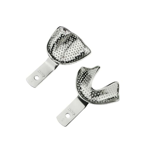 GDC Impression Trays Edentulous Perforated S/8 Instruments Kit (ITRLEDPP8)