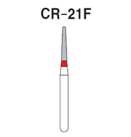 NewDiamond Crown Cutting Diamond Bur CR-21F (Pack Of 3)