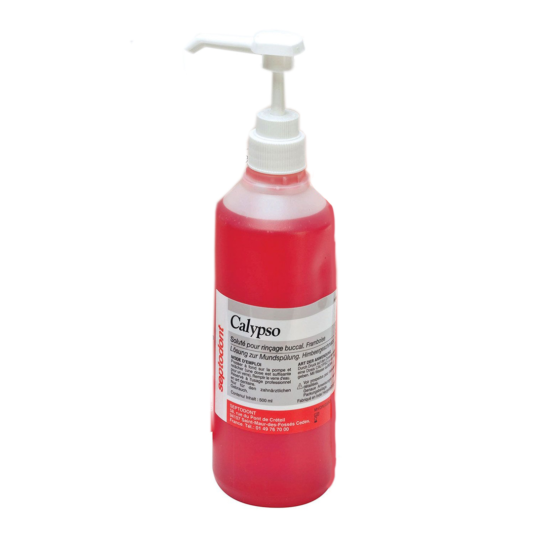 Septodont Calypso Raspberry Flavored Mouthwash 500Ml