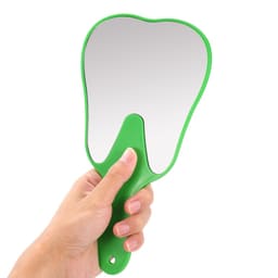 iDENTical Tooth Shape Hand Mirror - Green