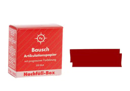 Bausch Articulating Paper Refill-Box 16 mm Wide 15 Mts Blue - BK 1013