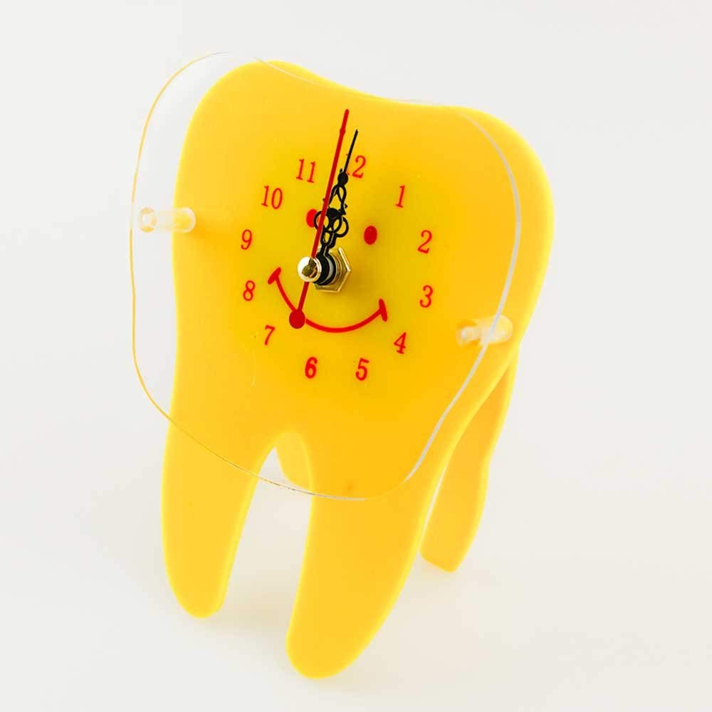 Tooth Shape Table Clock 
