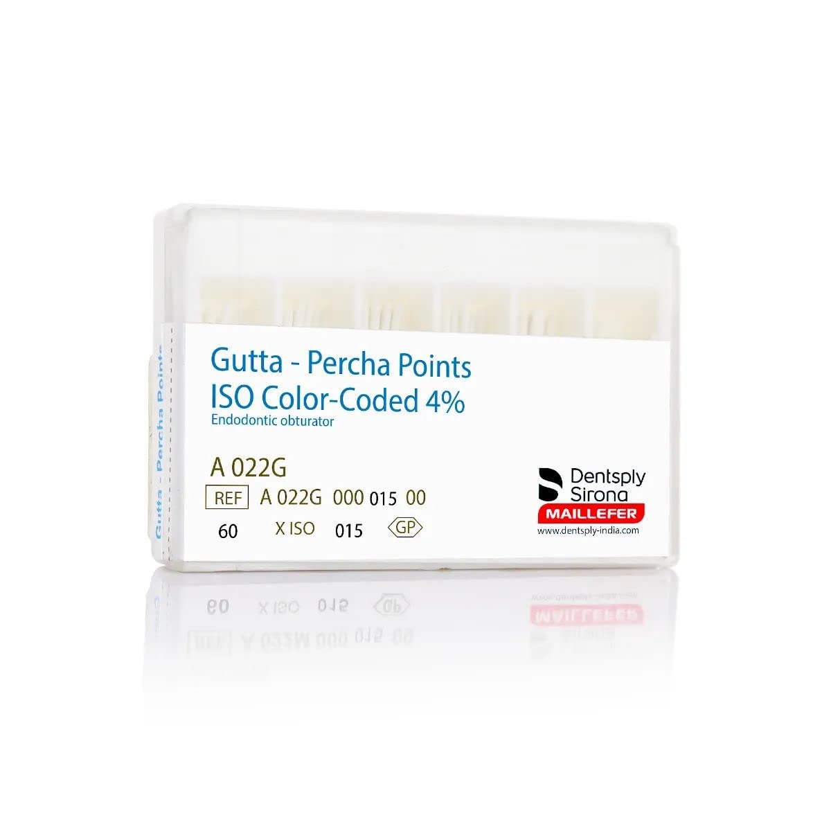 Dentsply Gutta Percha Points 4% # 15