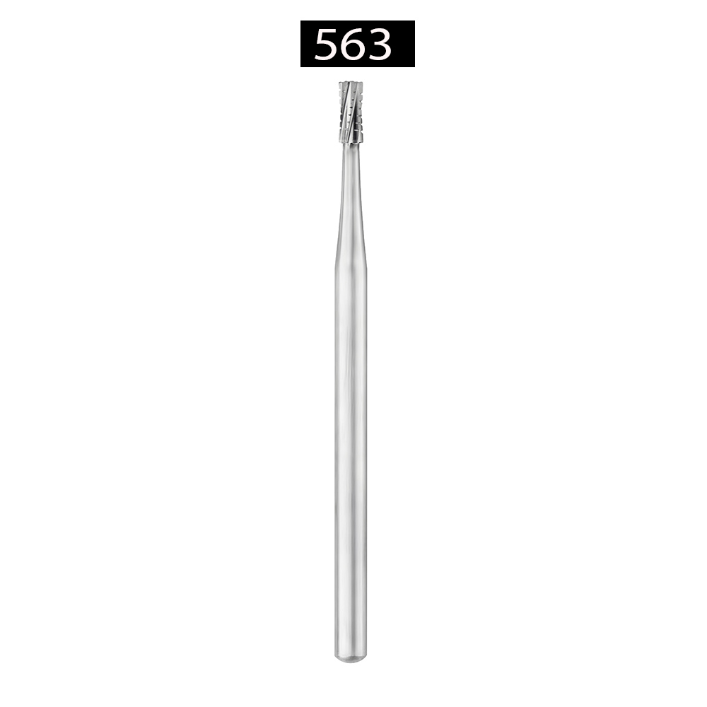 Hudens Bio Burstar Straight Handpiece Carbide Flat End Fissure Bur 563 (FF-B023)