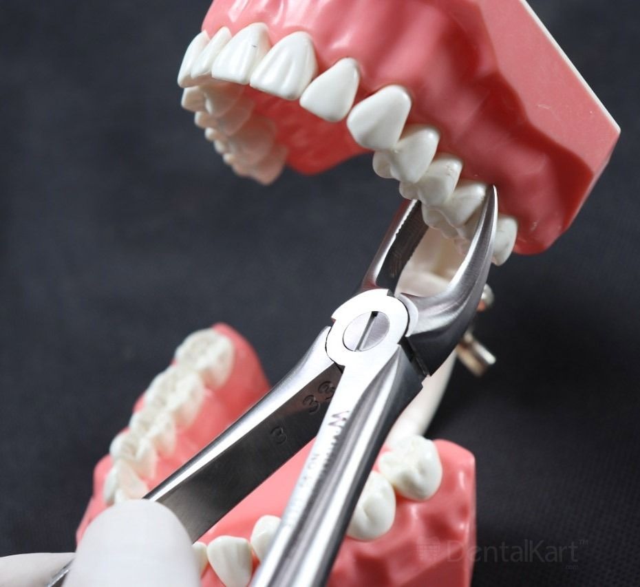 Waldent Tooth Extraction Cowhorn Forceps Upper Molars Left, No.90 (1/116)