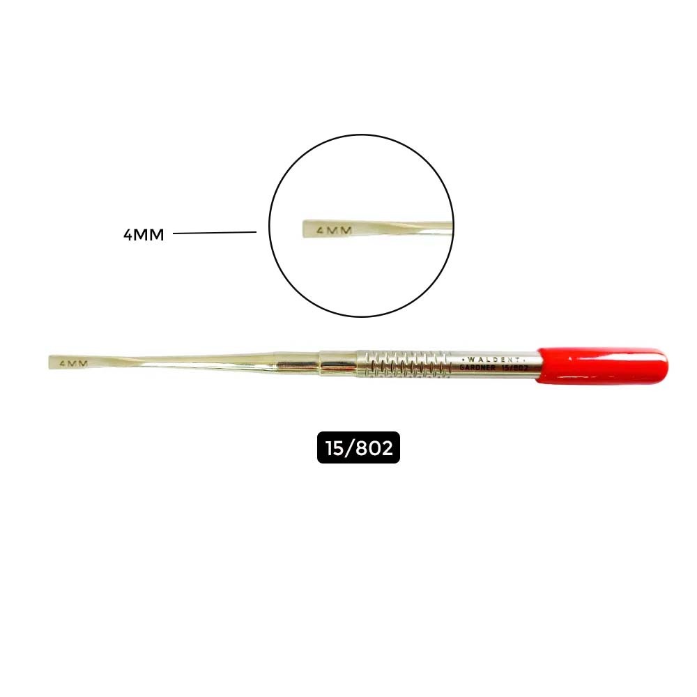 Waldent Bone Chisel Gardner 4 mm (15/802)