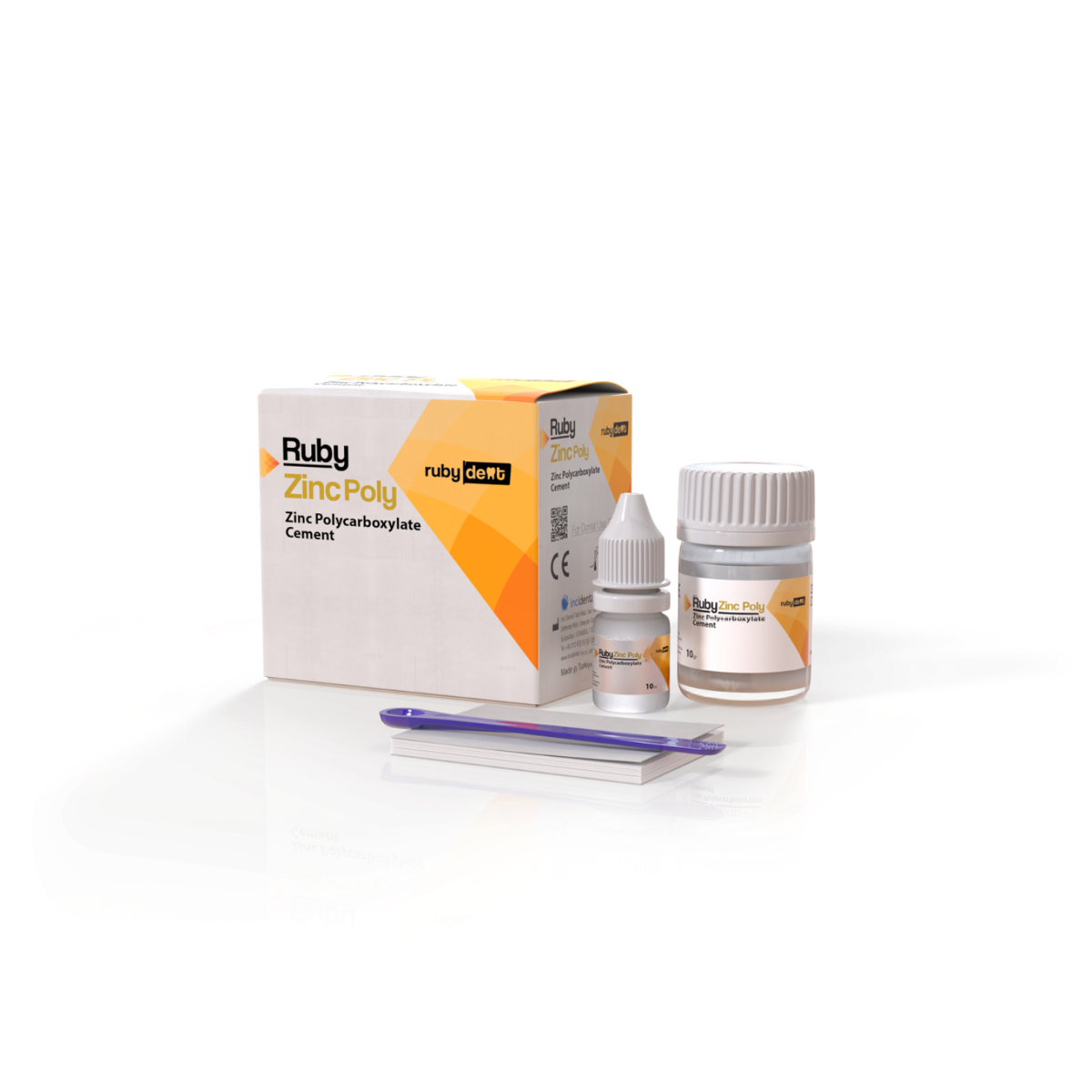 Rubydent Ruby Zinc Poly Zinc Polycarboxylate Cement