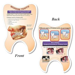 Unique Dents Tooth - Shaped Educative Pads (EP001) - Set of 4 (English) - 6