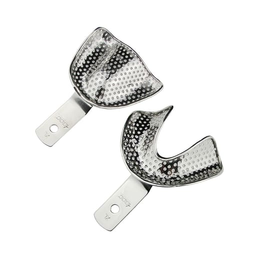 GDC Impression Trays Edentulous Perforated S/8 Instruments Kit (ITRLEDPP8)