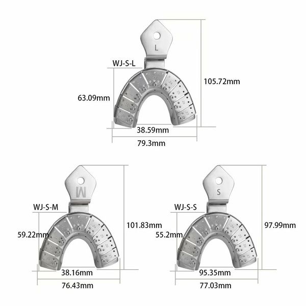 DentalPlant Implant Impression Trays (Pack of 6)
