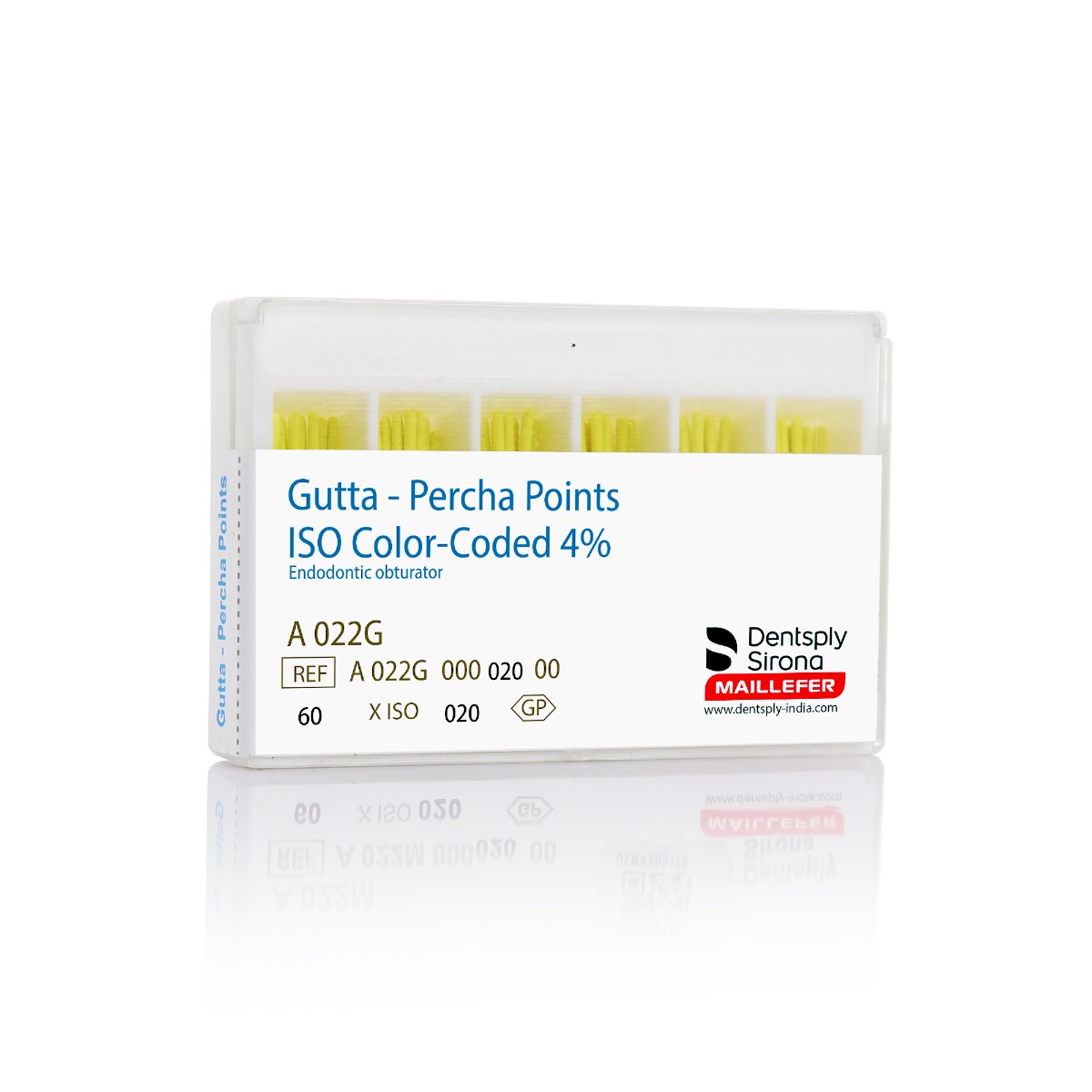 Dentsply Gutta Percha Points 4% Taper