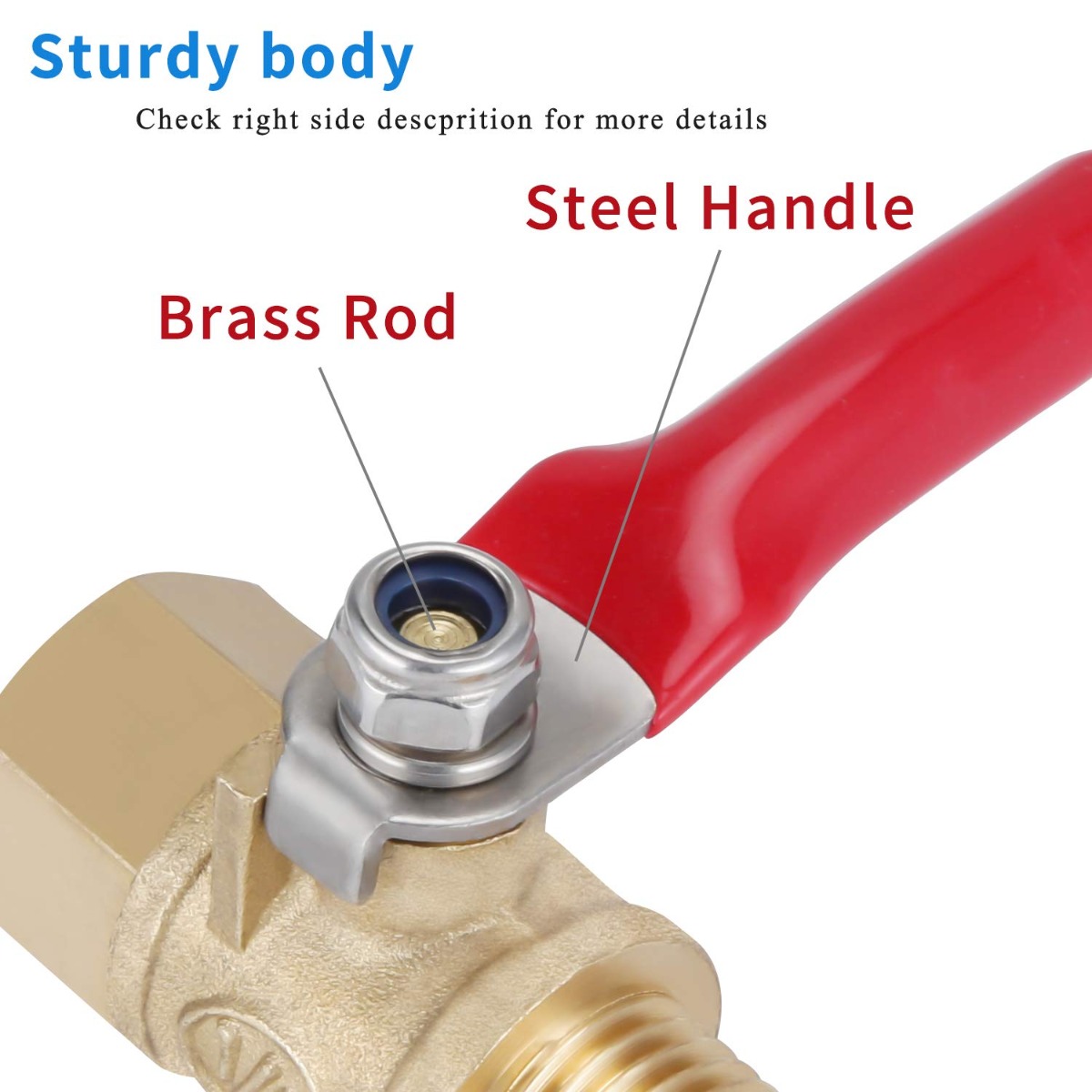 Dental Compressor Ball Valve