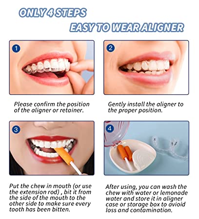Cotisen Aligner Chewies With Retainer Box