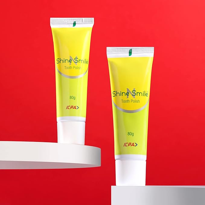 ICPA Shine N Smile Tooth Polish For Teeth Whitening