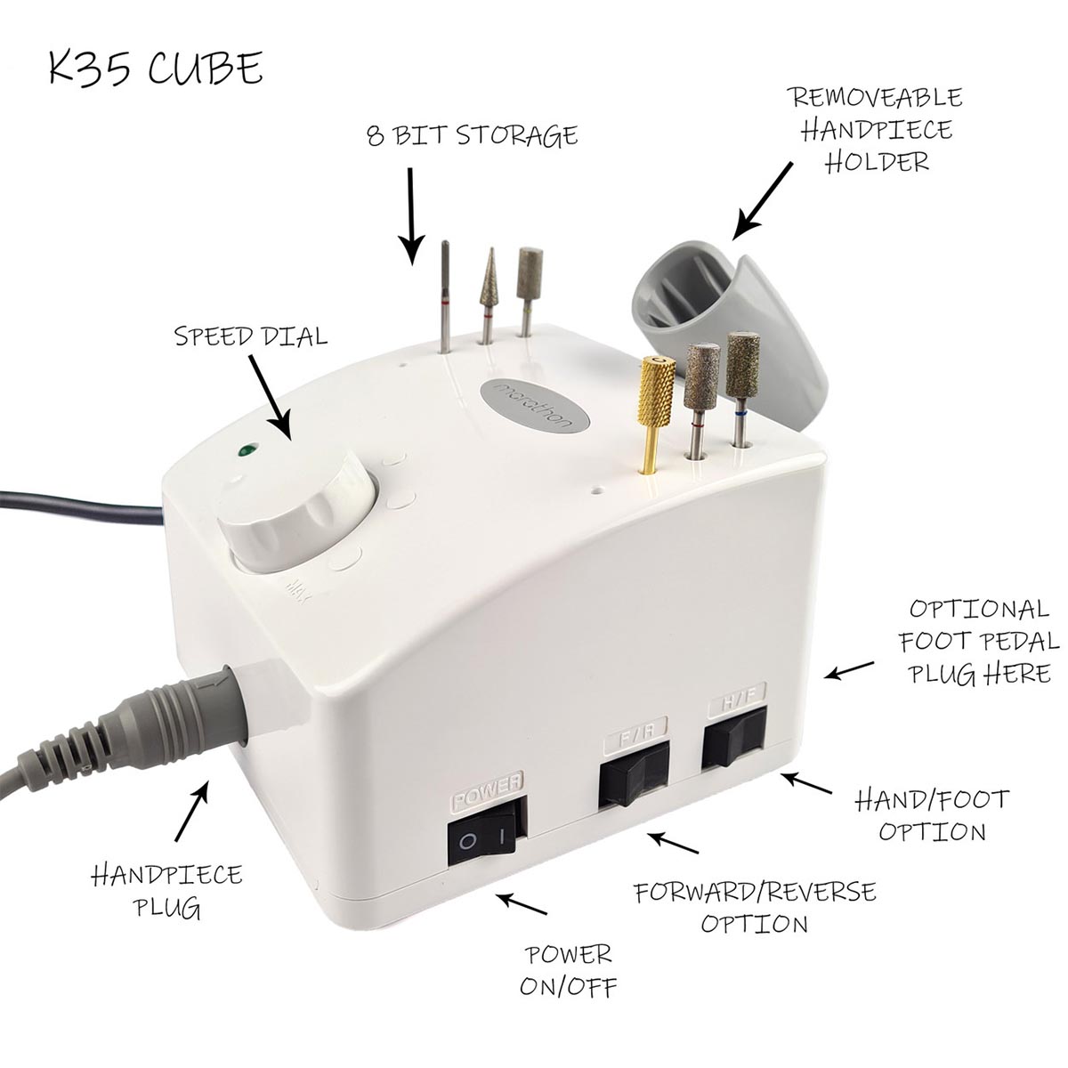 Marathon K35 Cube Laboratory Micromotor