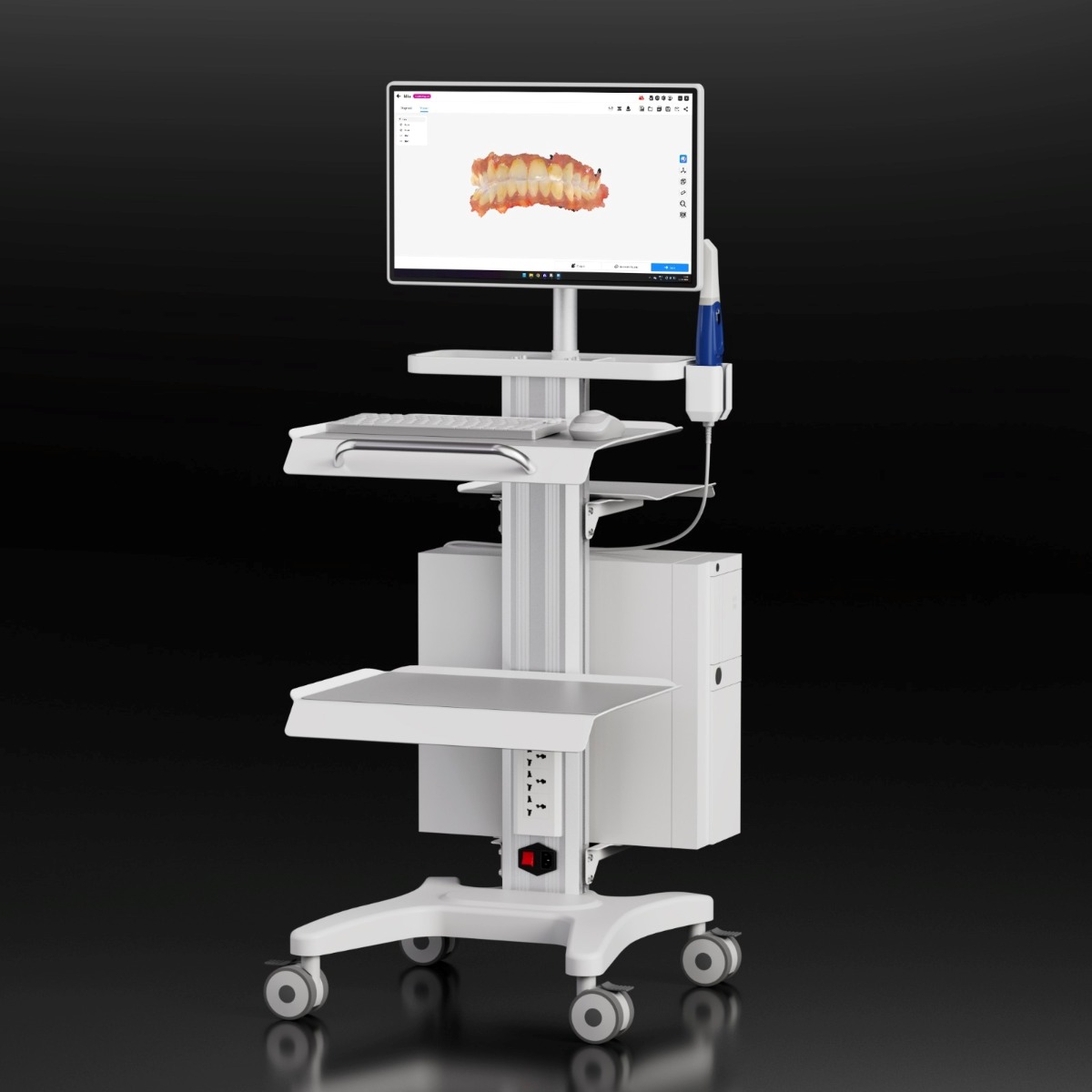 Waldent Dental Digital Equipment Trolley for Intraoral Scanner     