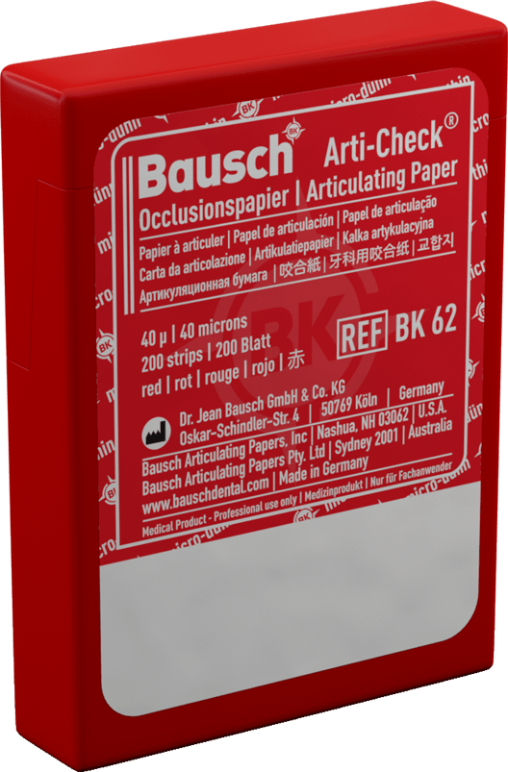 Bausch Arti-Check Dental Articulating Papers Micro Thin - 40µ Microns